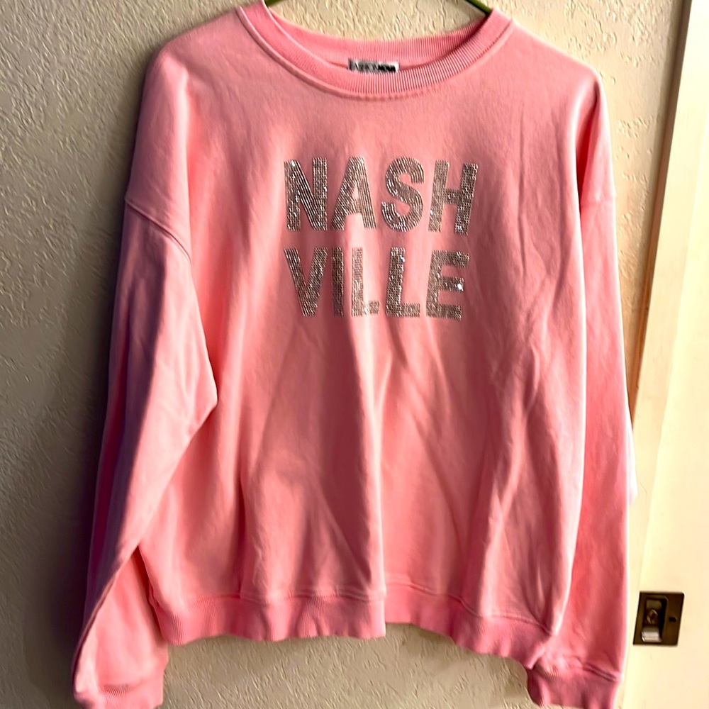 Pink Nashville sweatshirt